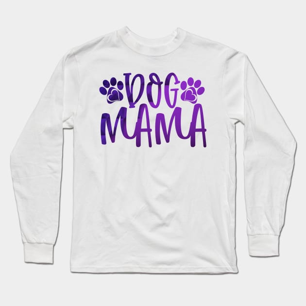 Best Dog Mama Typography Long Sleeve T-Shirt by trendybestgift